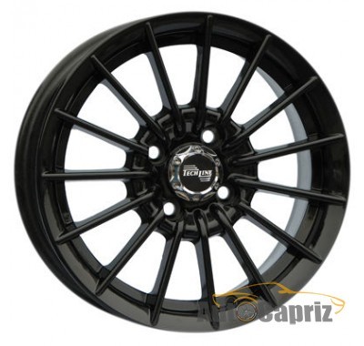 Диски TechLine 532 BL R15 W6 PCD4x98 ET35 DIA58.6 
